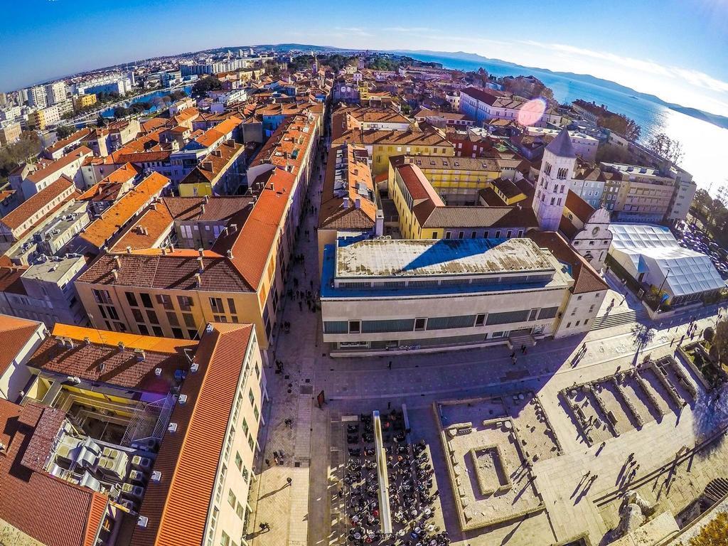 Apartment Veduta Zadar Bagian luar foto